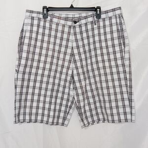 Dickies Men's Plaid Baggy Shorts Size 38 Regular Fit Y2K Vintage 12" Skater